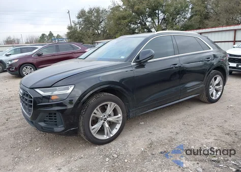2022 Audi Q8 Premium 55 Tfsi Quattro Tiptronic из США, поврежденный, VIN WA1AVBF11ND034377